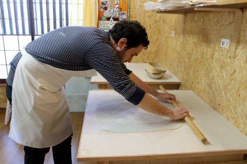 Experience Local Soba Making at Karuizawa, only 1 hour from Tokyo, Japan.