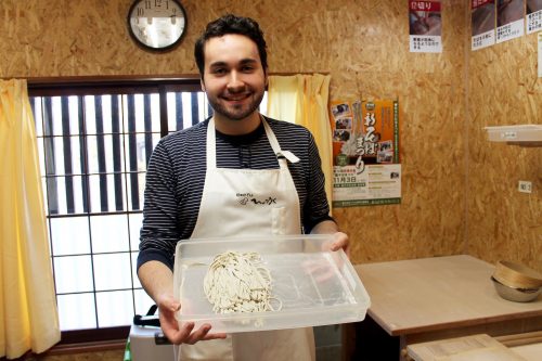 Experience Local Soba Making at Karuizawa, only 1 hour from Tokyo, Japan.