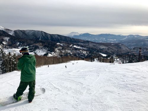 Enjoy Skiing at Manza Ski Resort, close to Tokyo, Japan.