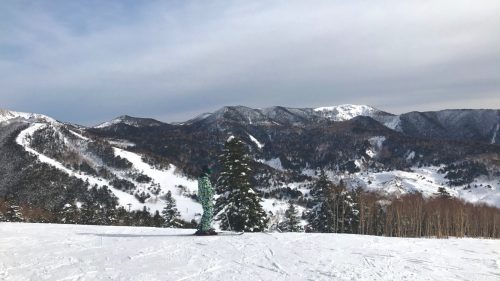 Enjoy Skiing at Manza Ski Resort, close to Tokyo, Japan.