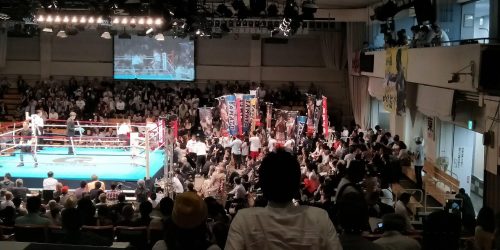 Korakuen hall in Tokyo to watch japanese martial arts