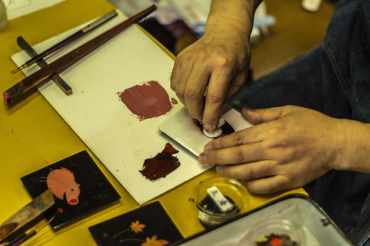 Murakami Lacquerware Workshop Store Traditional Local Crafts Urushi Ohtaki Niigata Prefecture