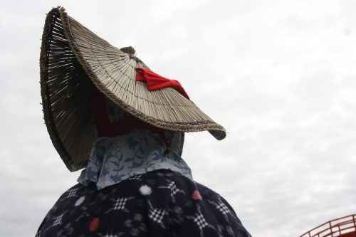 Traditional Tarai-bune Bowl Boat Tour Ogi Town Sado Island Niigata Prefecture 