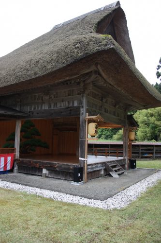 Sado Island Hamochi Noh Theatre Performance Traditional Stage Culture Niigata Prefecture 