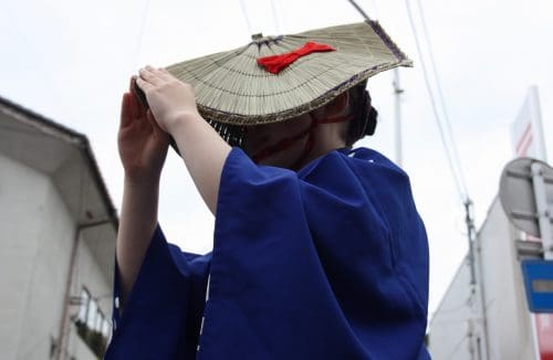 Sado's local festival in the island, Niigata Prefecture, Japan.