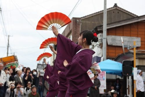 Hamochi Festival Sado Island Niigata Prefecture Traditional Dance Local Culture