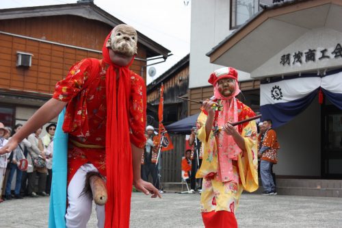 Hamochi Festival Sado Island Niigata Prefecture Traditional Dance Local Culture