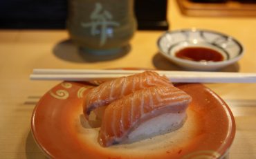 Pier Bandai Fish Market Fresh Seafood Benkei Sushi Conveyor Belt Niigata City Local Cuisine
