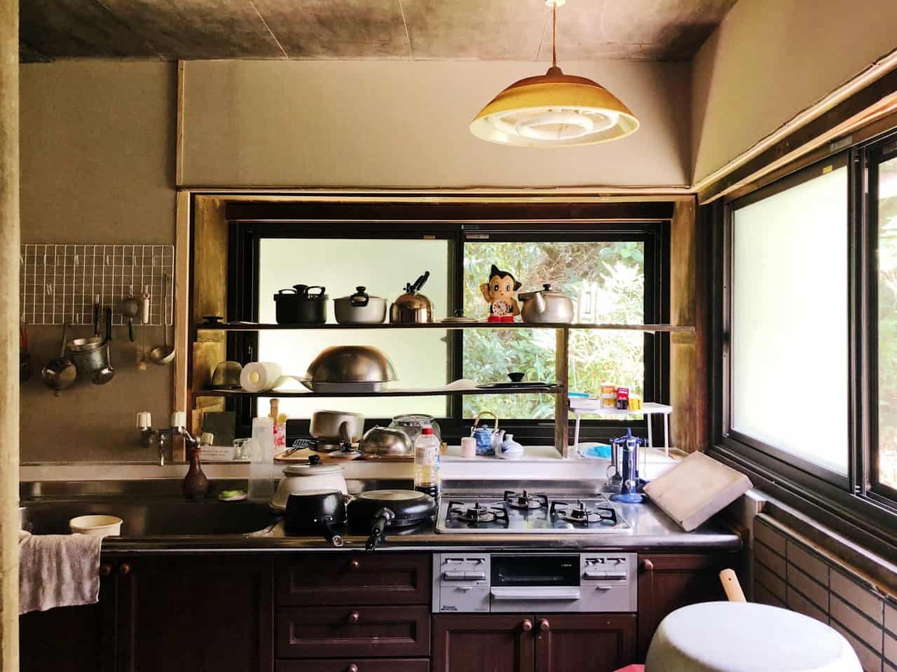 The owner’s private kitchen
