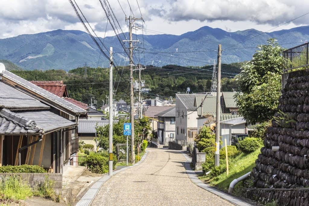 The Nakasendō Hiking Trail, Gifu Prefecture, Japan