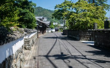 Saiki samurai town, Oita prefecture, Japan.