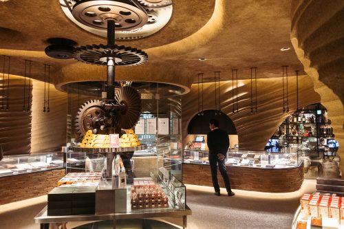 Rozilla, the chocolate shop by Es Koyama, in Sanda, Hyogo Prefecture, Japan