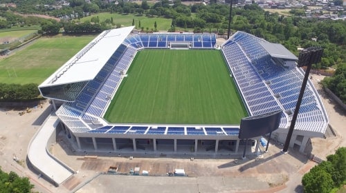 The Kumagaya stadium will host the rugby world cup 2019.