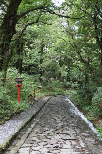 Ogamiyama Shrine at Mt Daisen, a Japan Heritage site in Tottori.