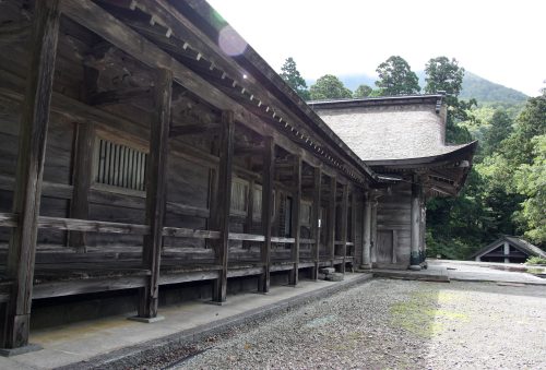 Ogamiyama Shrine at Mt Daisen, a Japan Heritage site in Tottori.