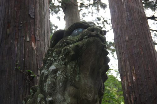 Ogamiyama Shrine at Mt Daisen, a Japan Heritage site in Tottori.