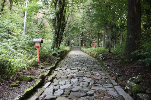 Ogamiyama Shrine at Mt Daisen, a Japan Heritage site in Tottori.