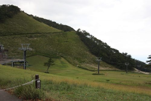 A Downhill Cycling from Mt Daisen to the Sea of Japan, Tottori, Japan.