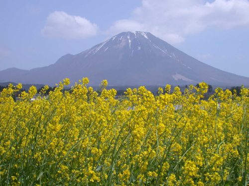 Mt Daisen, known as little Fuji in Tottori Prefecture, Japan.