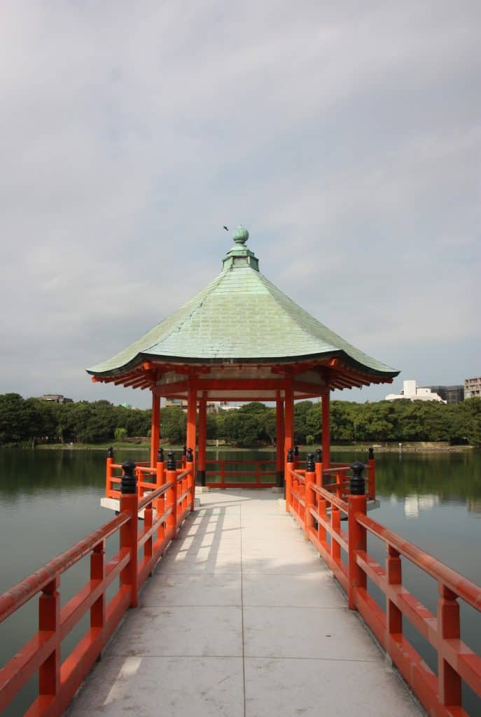 Ohori park, Fukuoka, Kyushu, Japan.