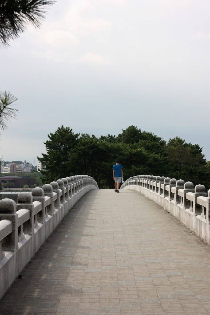 Ohori park, Fukuoka, Kyushu, Japan.