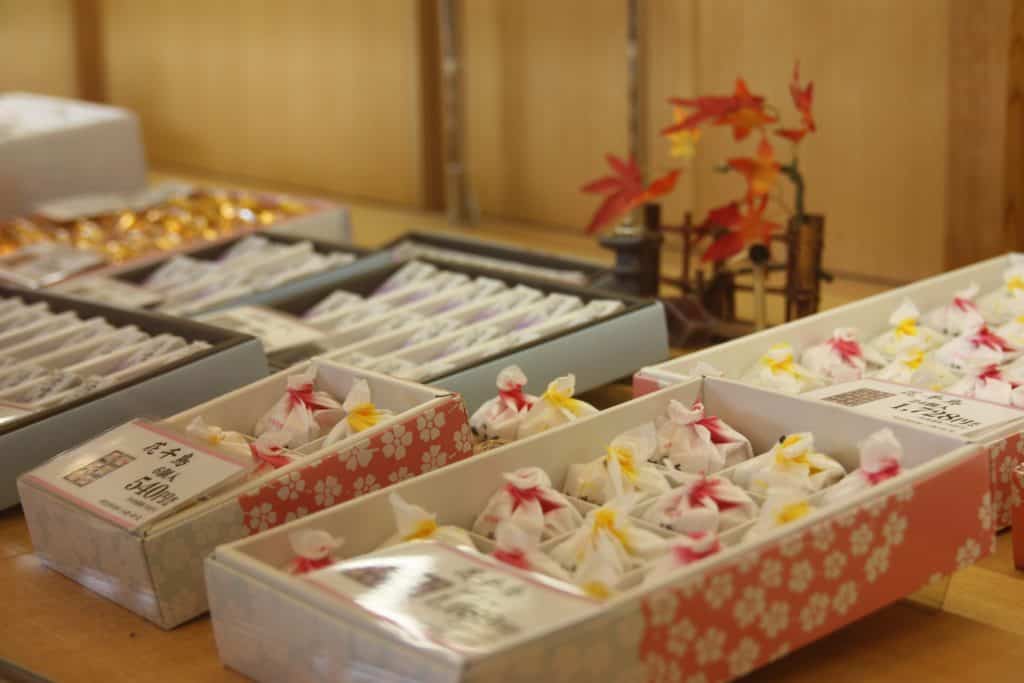 Chidoriya Honten sweets shop in Iizuka, Fukuoka, Kyushu, Japan.