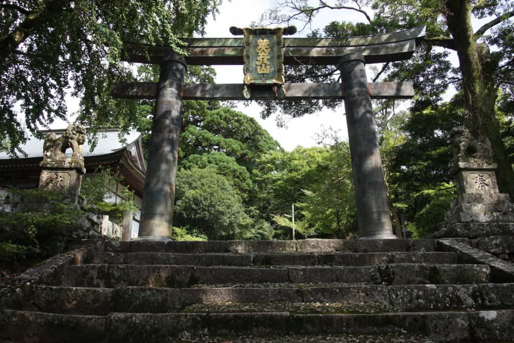 Mt.Hiko in Fukuoka Prefecture is a pilgrimage and training place for Buddhist monks