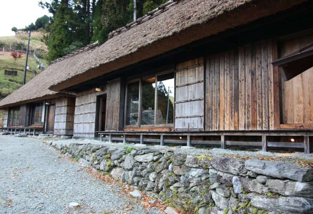 A renovated traditional house for short term rental at Ochiai hamlet in Tokushima.