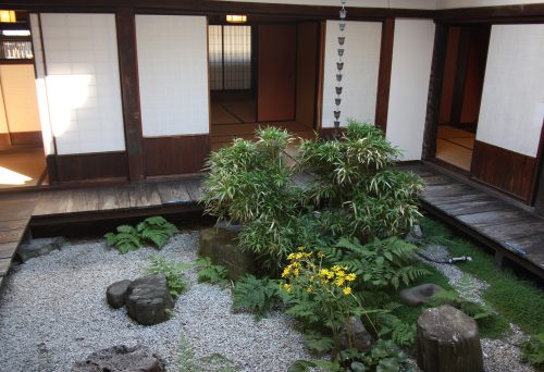 Former residence of Yoshida merchant family in Udatsu, Tokushima Prefecture.