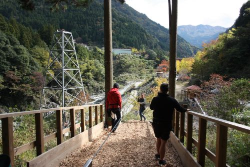 Experience the thrill of zip lining over the Iya Valley!