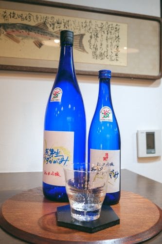 Sake shop in Otsu City, Shiga Prefecture, near Kyoto, Japan