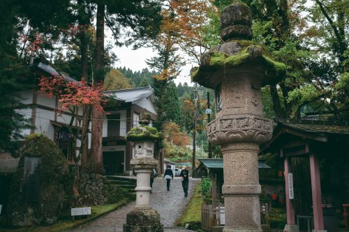 Nisseki Temple, Toyama Prefecture.