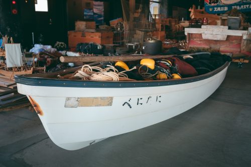 Display inside Himi City Fisheries Cultural Exchange Center