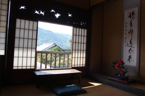 Yoshida family residence of Udatsu in Mima town, Tokushima.
