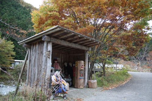 Unusual "inhabitants" of Nagoro, the Scarecrow Village in Eastern Shikoku.