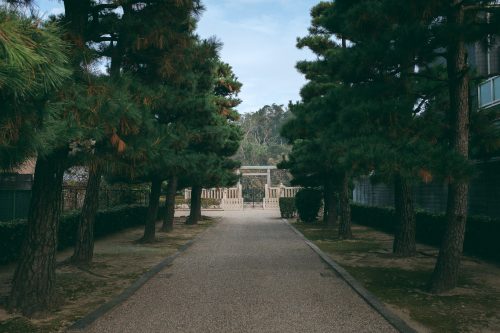 The kofun of Emperor Richu, Sakai, Osaka, Kinki, Japan
