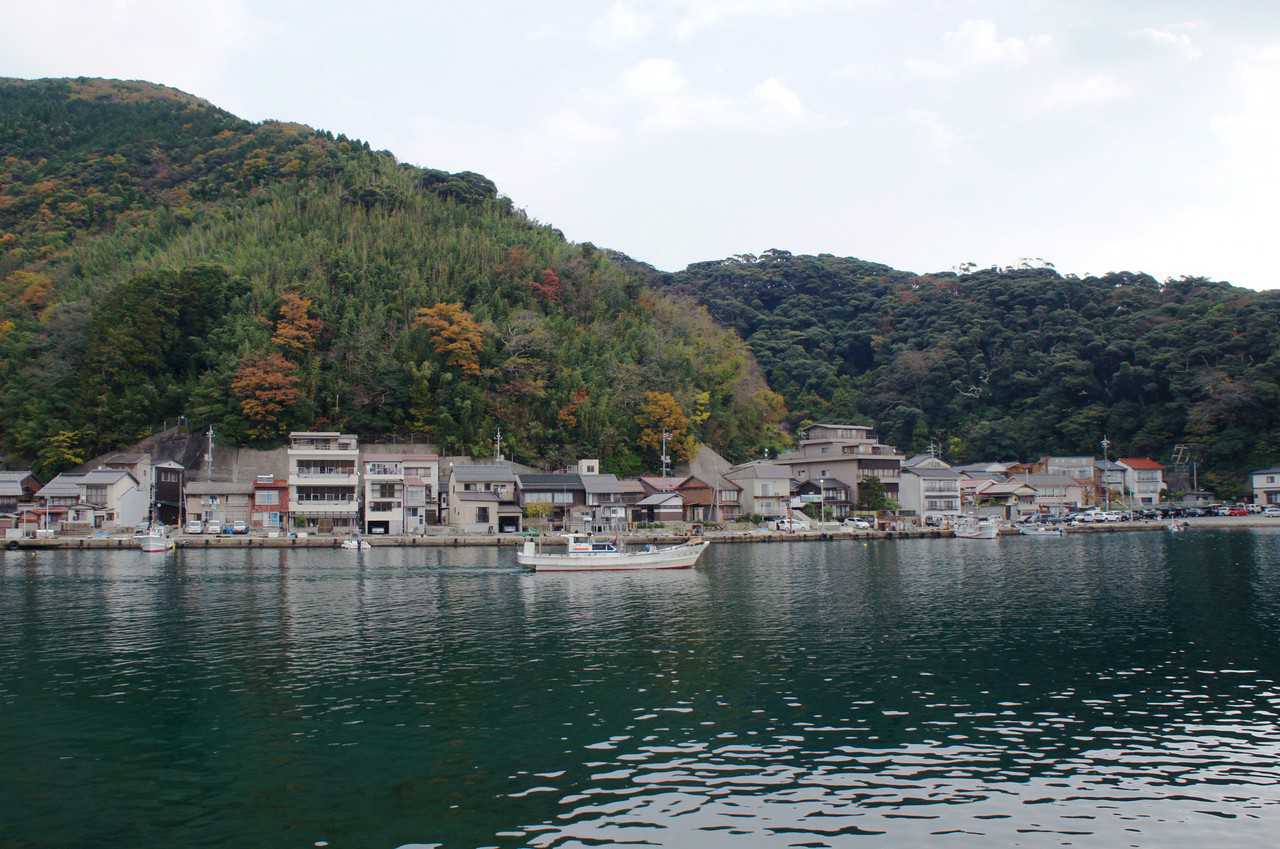 The fishing village of Mihonoseki, Shimane prefecture, San'in region, Japan