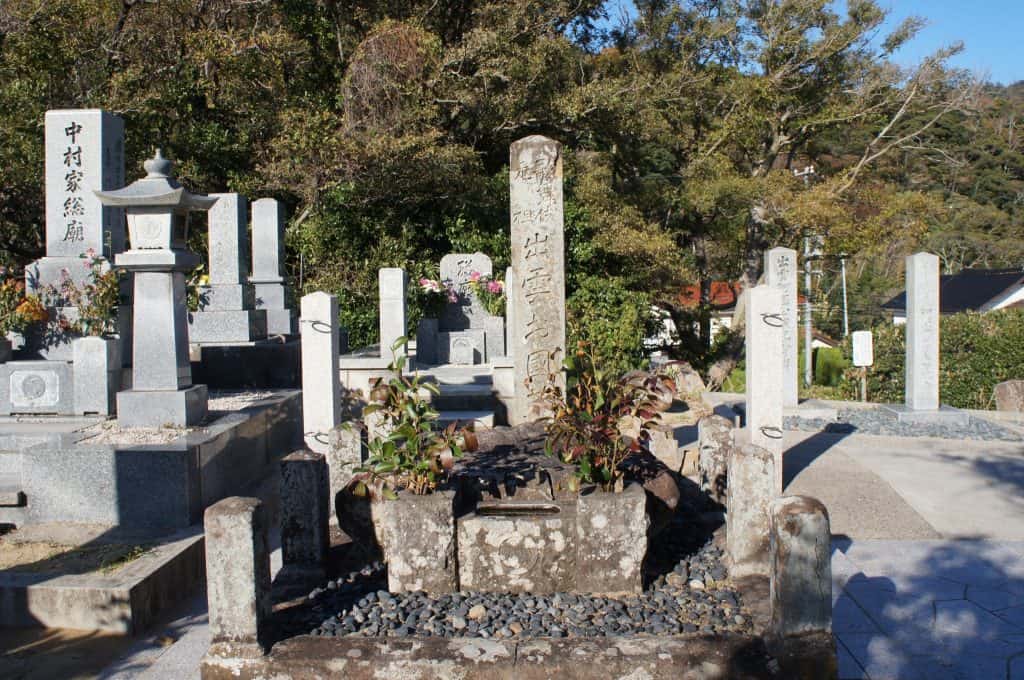 Izumo no Okuni Tomb near Izumo Great Shrine, San'in Region, Shimane Prefecture, Japan