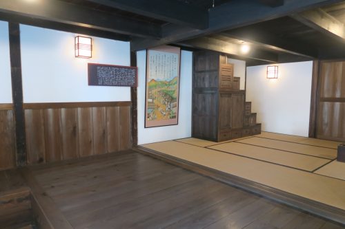 A historic inn at Nissaka-shuku in Shizuoka