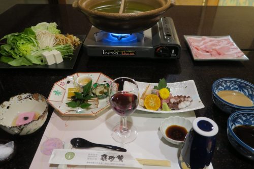 Kaiseki dinner at Ryokan Masagokan in Kakegawa, Shizuoka.