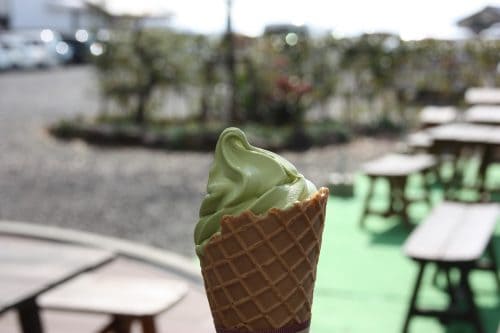 Green tea shop in Higashisonogi, Nagasaki, Kyushu, Japan.