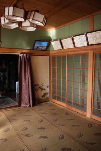 Green Tea Homestay in Higashisonogi, Nagasaki, Kyushu, Japan.