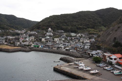 Minamisatsuma has the old historical town - Bonotsu and Ooatari, in the Kyushu island, Japan.