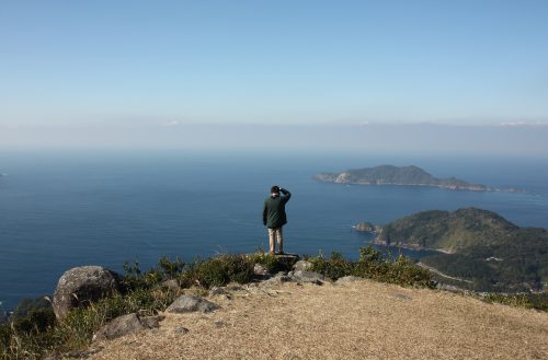 Paragliding in Kagoshima Minamisatsuma, Kyushu.