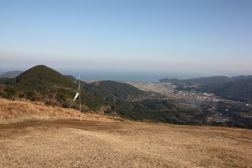 Paragliding in Kagoshima Minamisatsuma, Kyushu.