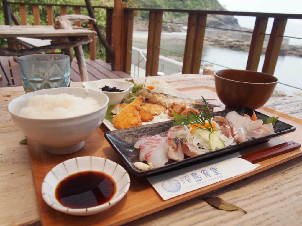 Lunch at Fukashima Shokudo