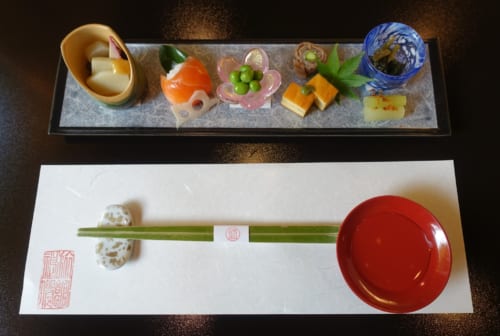 A Takachiho beef kaiseki meal from Ryokan Shinsen.