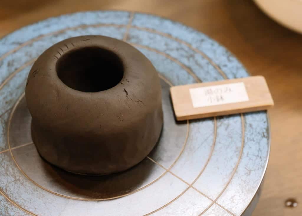 Bizen Pottery experience at Okayama Castle