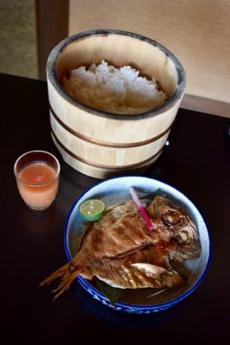 Breakfast at Konomama Ryokan in Kumamoto Prefecture