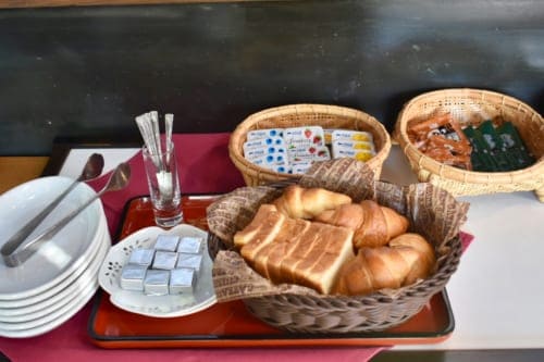 Breakfast at Konomama Ryokan in Kumamoto Prefecture